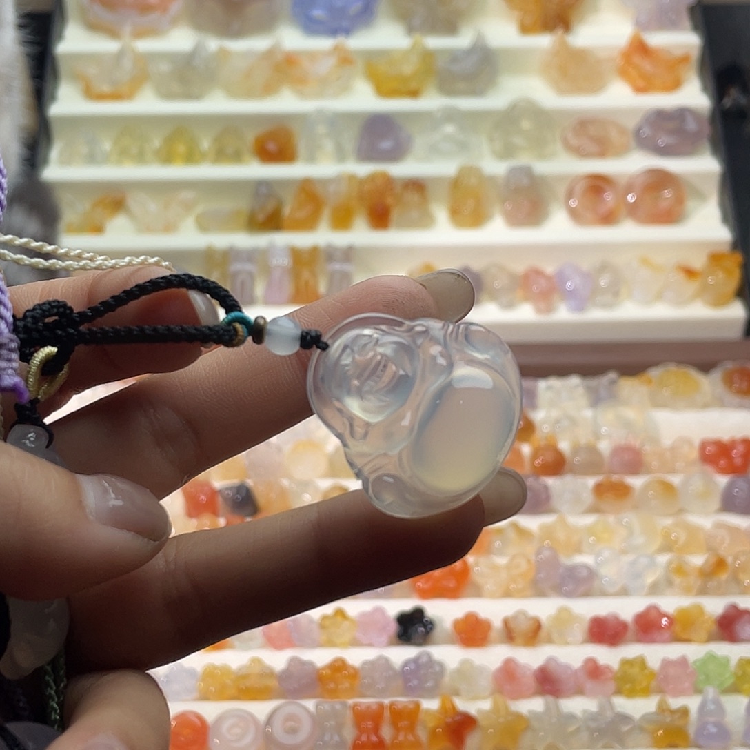 玛瑙/玉髓未镶嵌颈饰