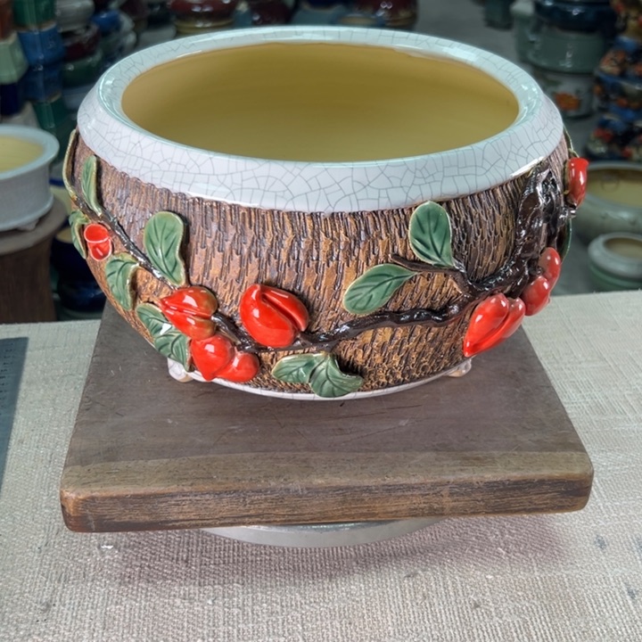 泳坤堂石湾盆陶瓷