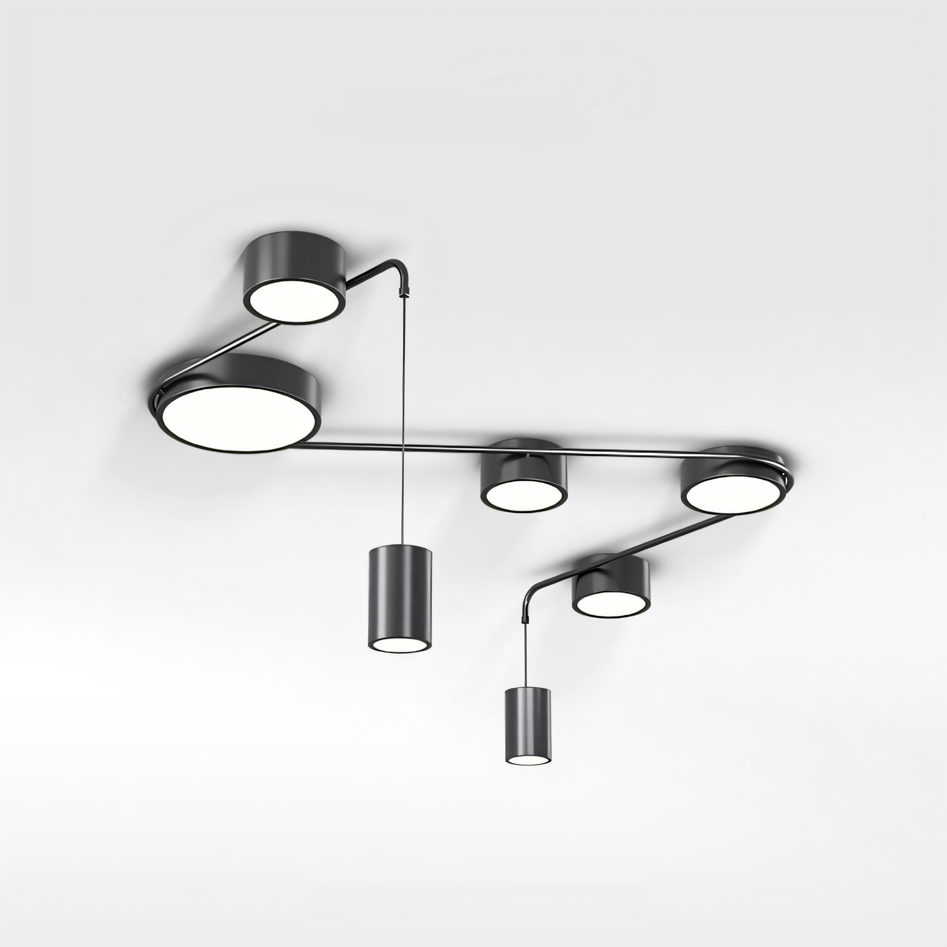 客厅灯现代简约卧室灯吸顶灯北欧灯具全屋套餐组合极简艺术吊灯