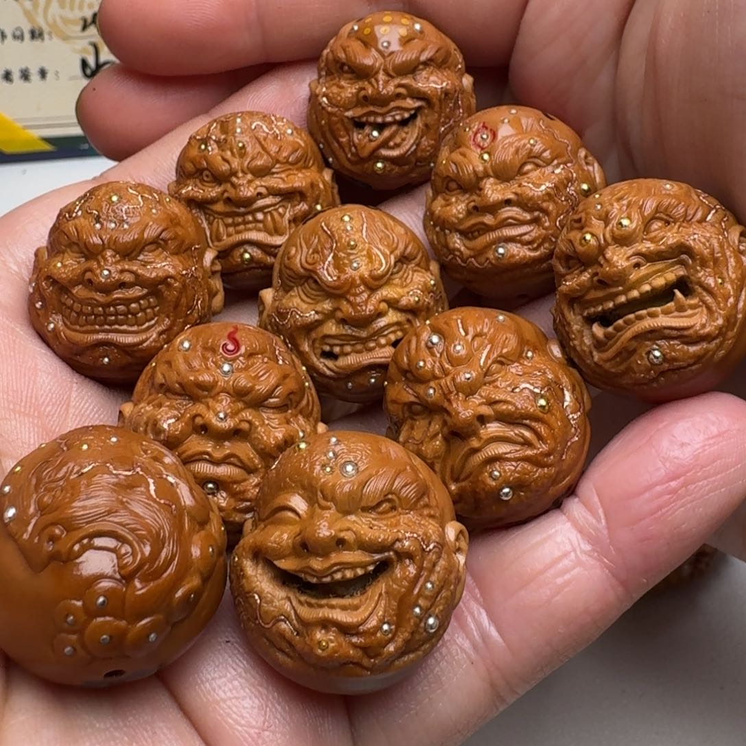 橄榄核手串慕*别拍我哥