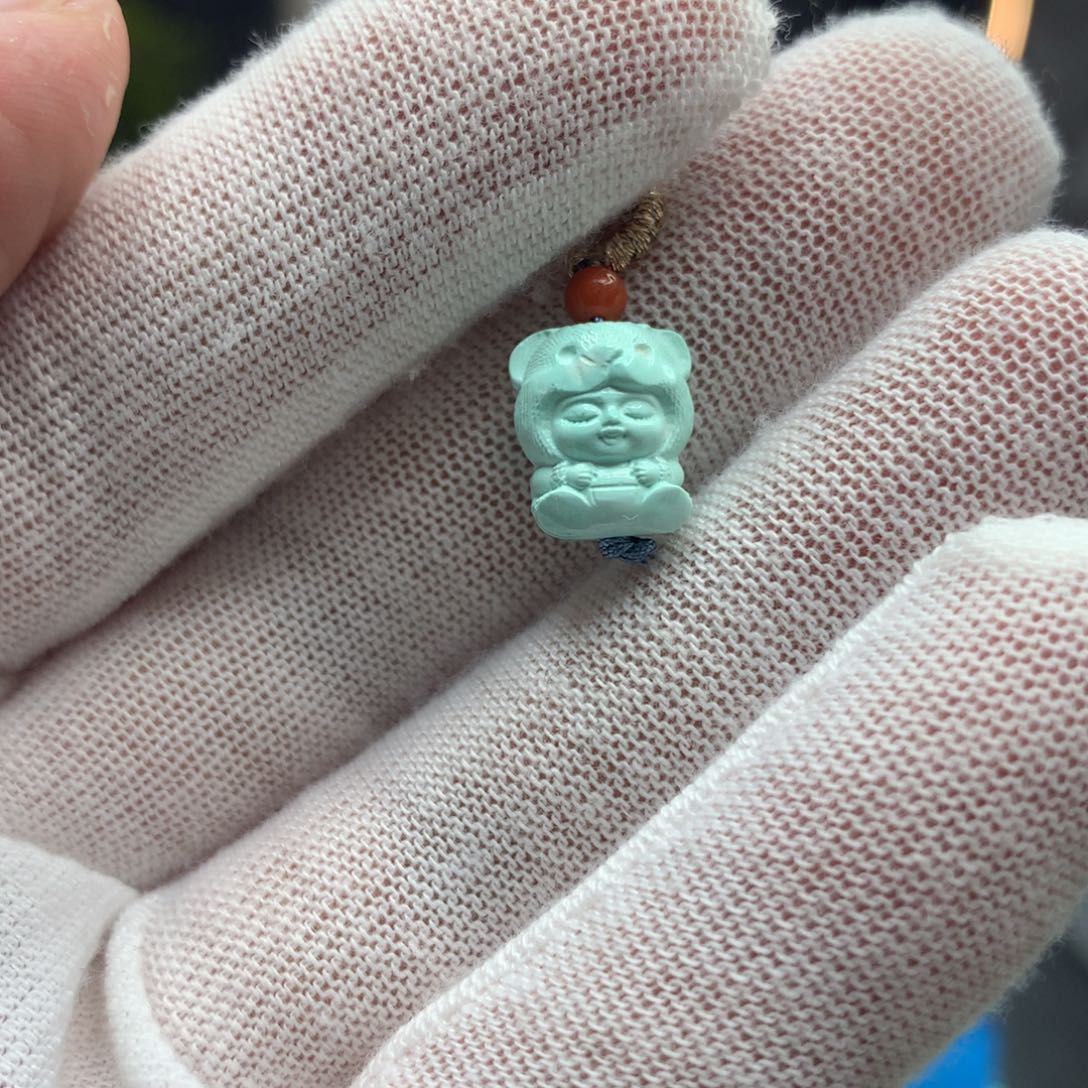 绿松石挂件未镶嵌