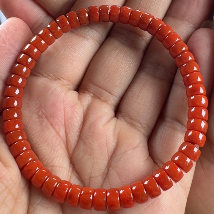 南红玛瑙药片单圈未镶嵌