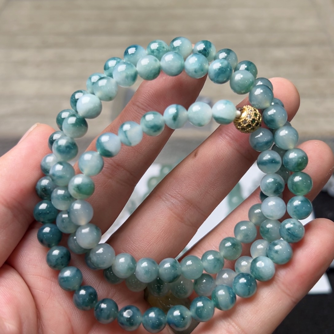定制翡翠未镶嵌卡7.3