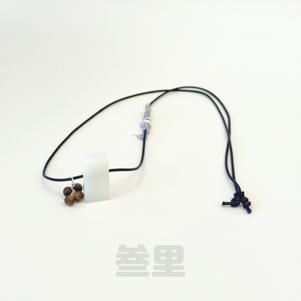 叁里｜君悦｜和田玉白玉设计款吊坠多样性发其一