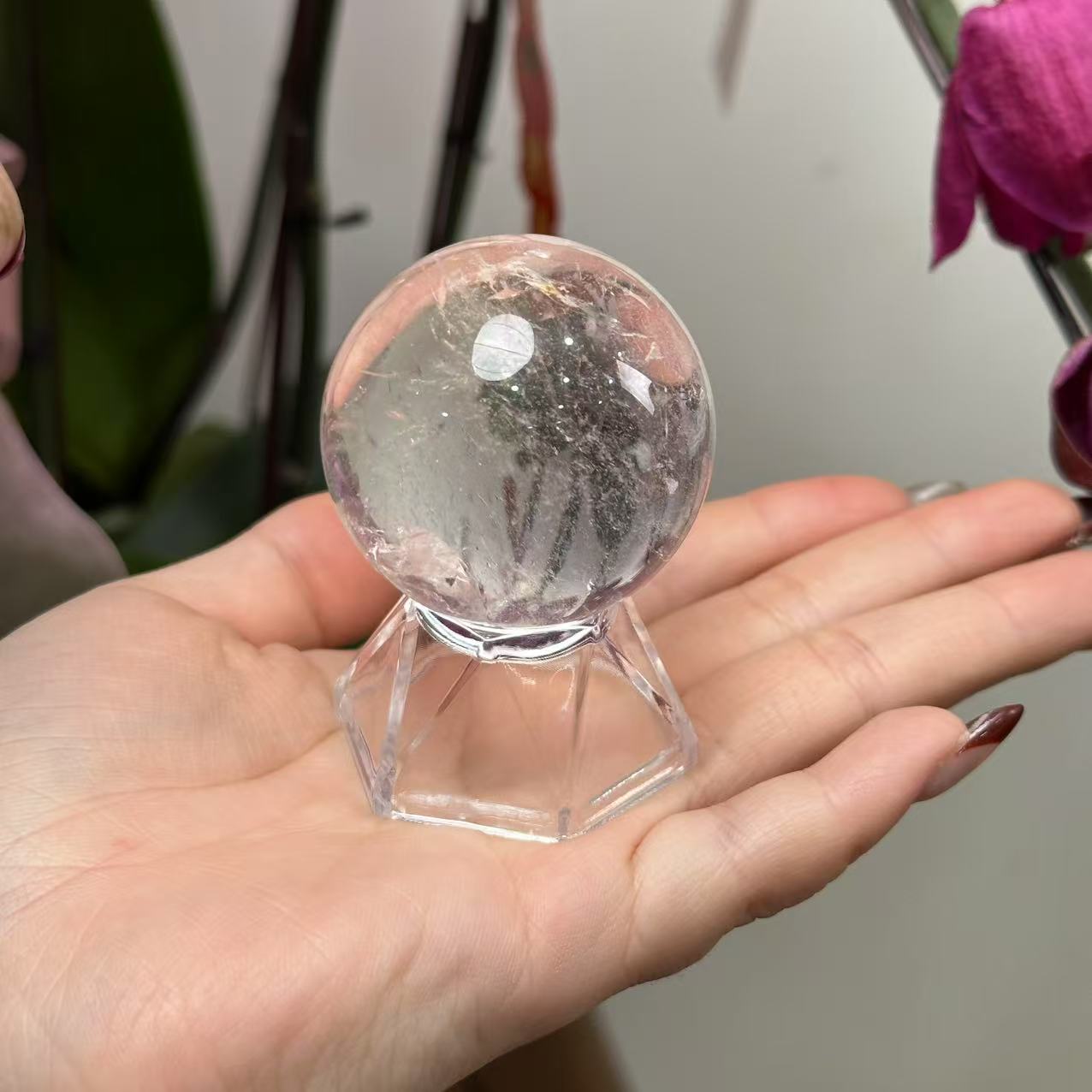 【冉老师专享】天然水晶球摆件