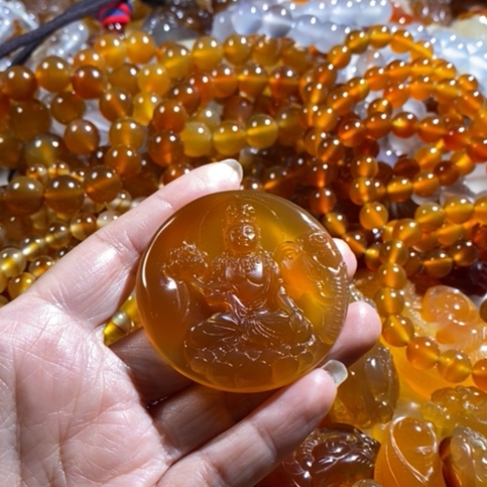 未镶嵌玛瑙吊坠玛瑙/玉髓?*合