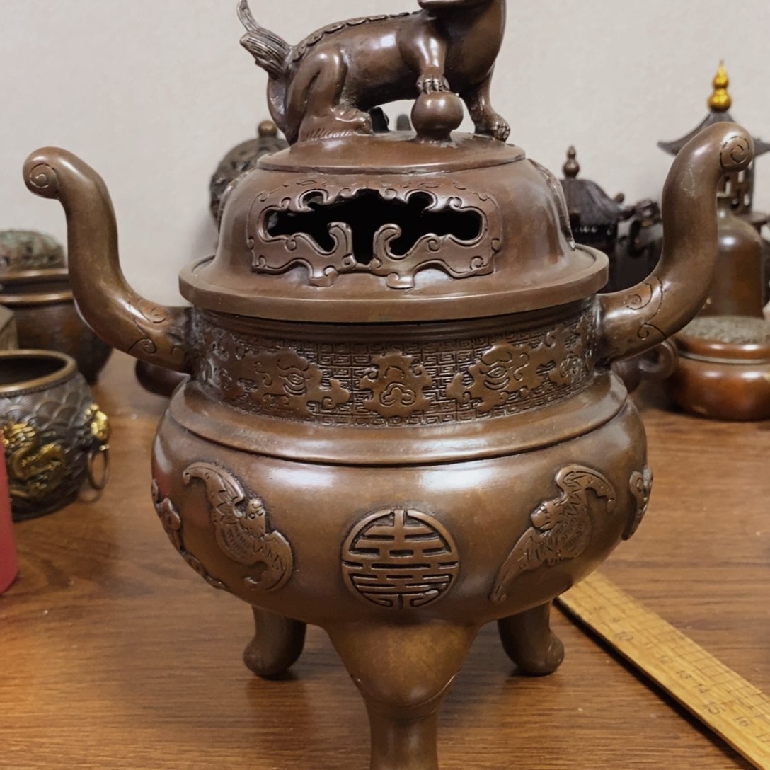 铜盛世铜炉铜器香炉工艺品
