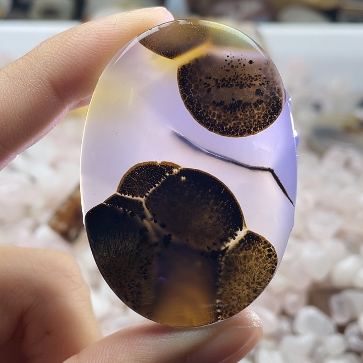 玛瑙/玉髓合金颈饰