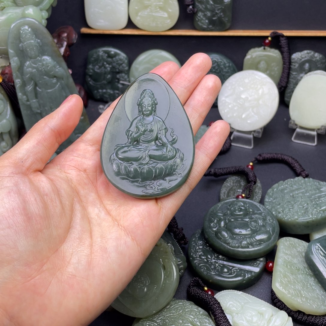 和田玉戒指未镶嵌