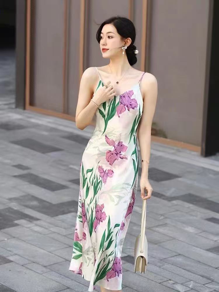 【断码亏米清】南油高品质醋酸连衣裙（编号1-20在此拍）以直播间为准