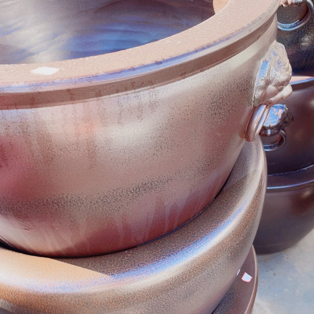 陶景德镇陶瓷鱼缸