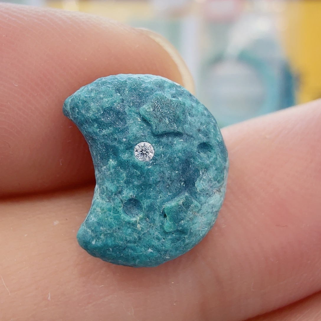 绿松石未镶嵌配饰