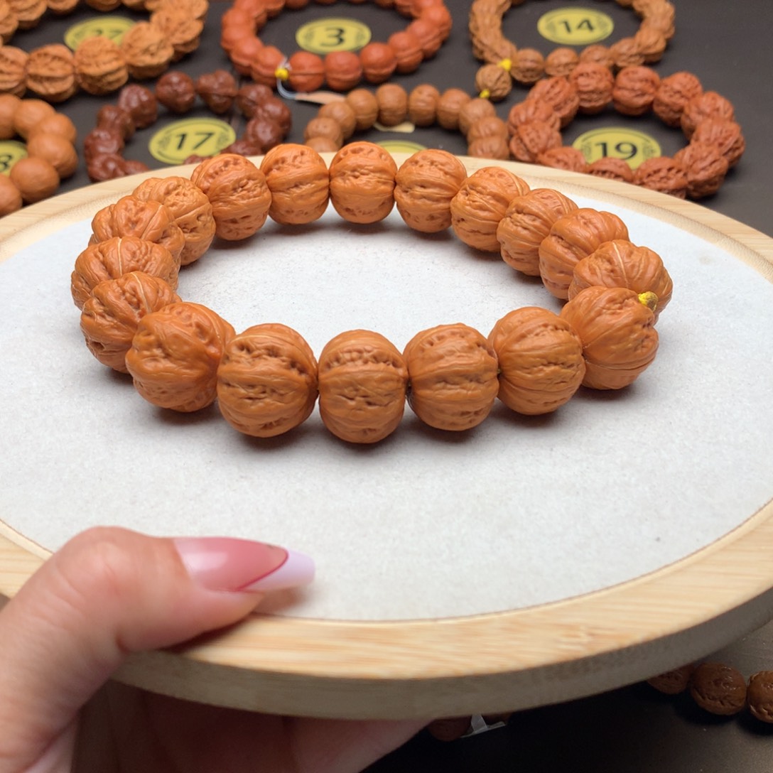 手串文玩核桃粗筋磨盘