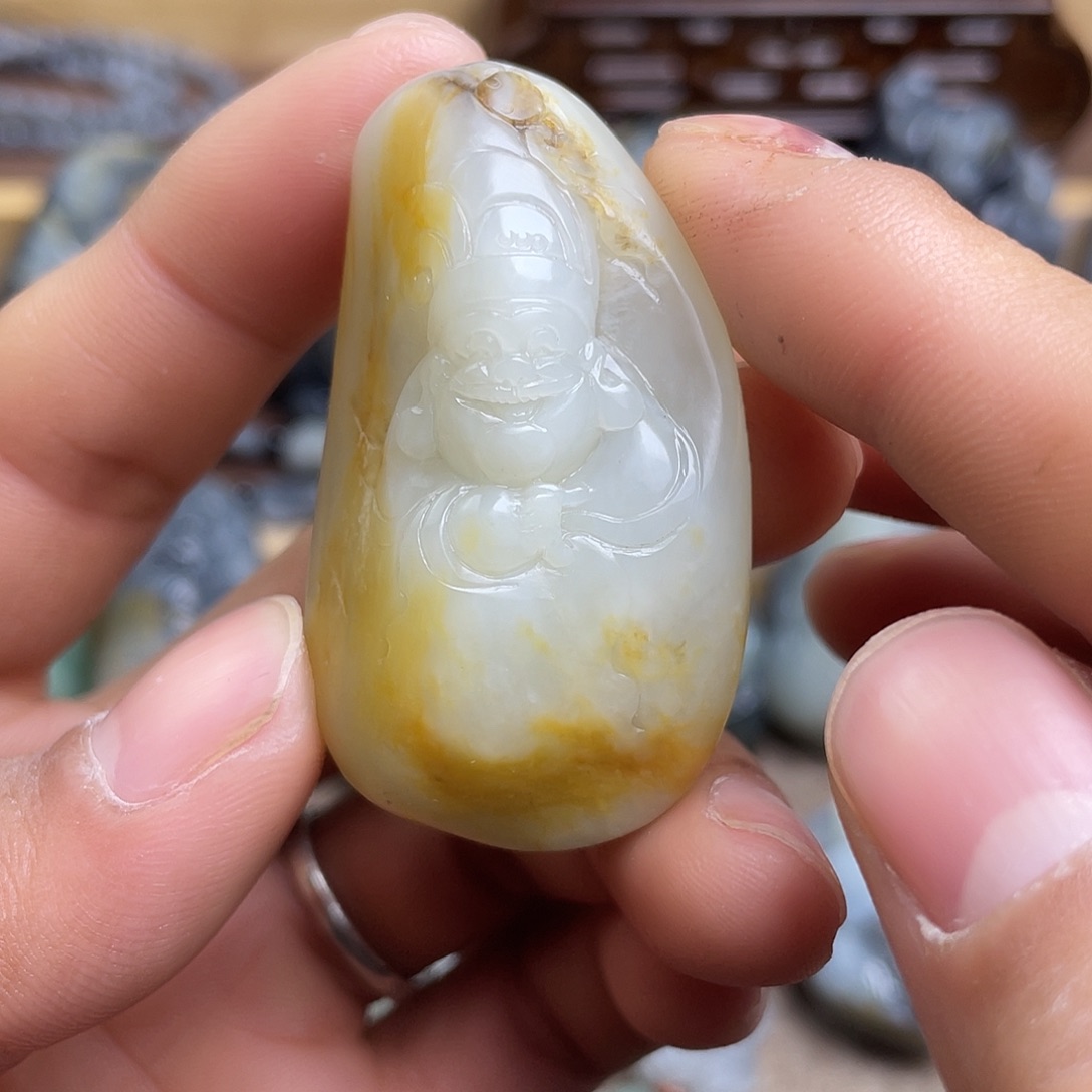 和田玉颈饰未镶嵌风*吼