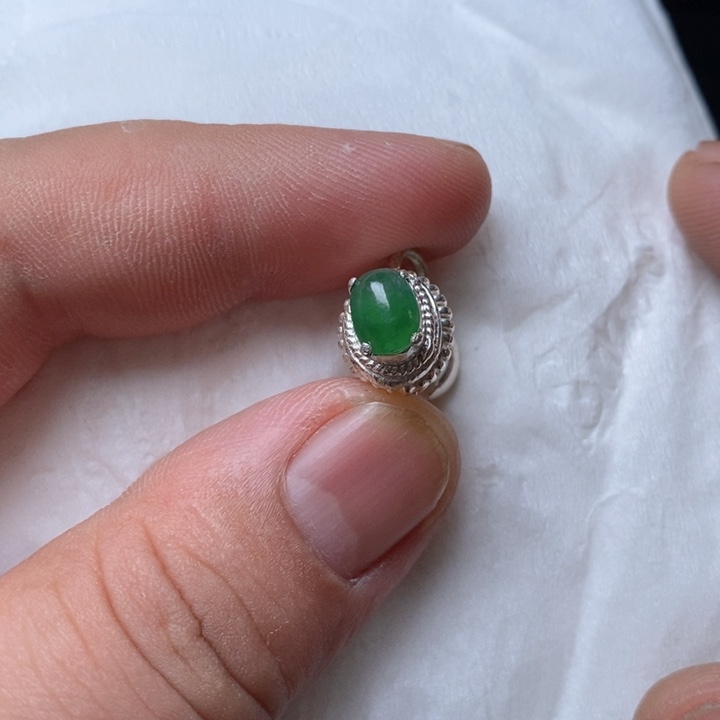 定制翡翠未镶嵌7号链接