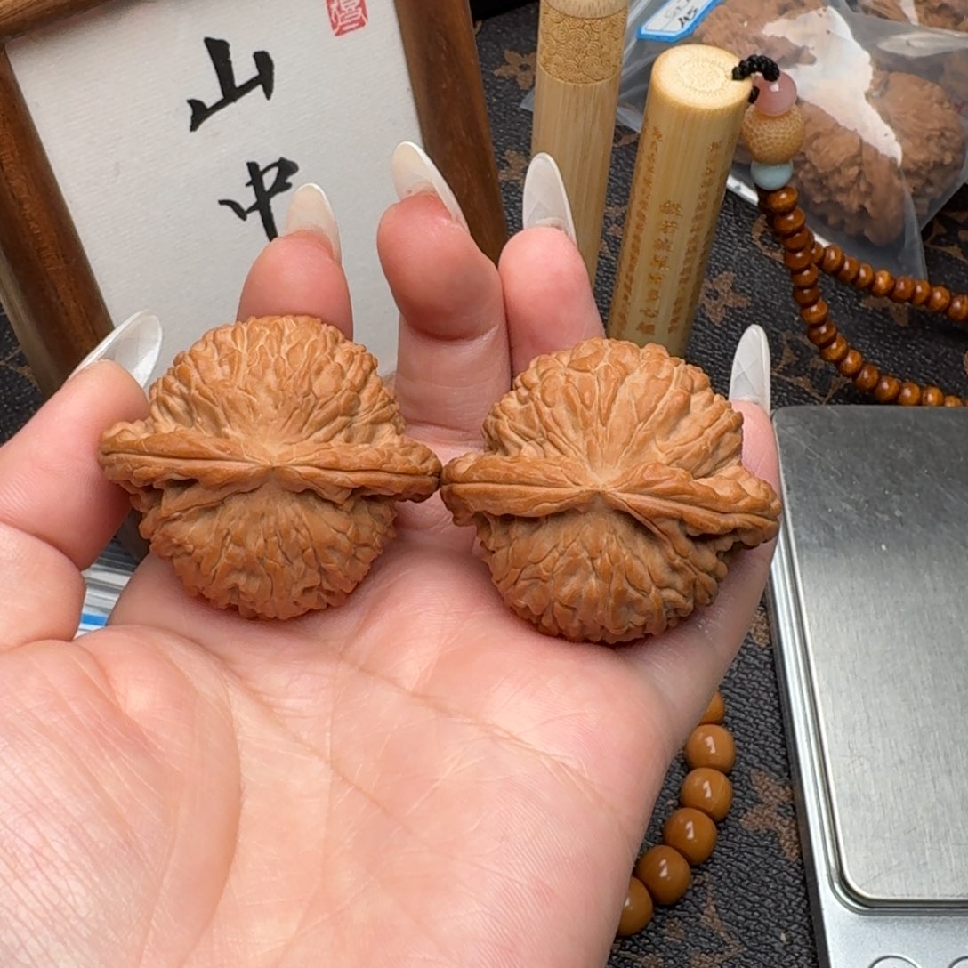 把件文玩核桃43白G248