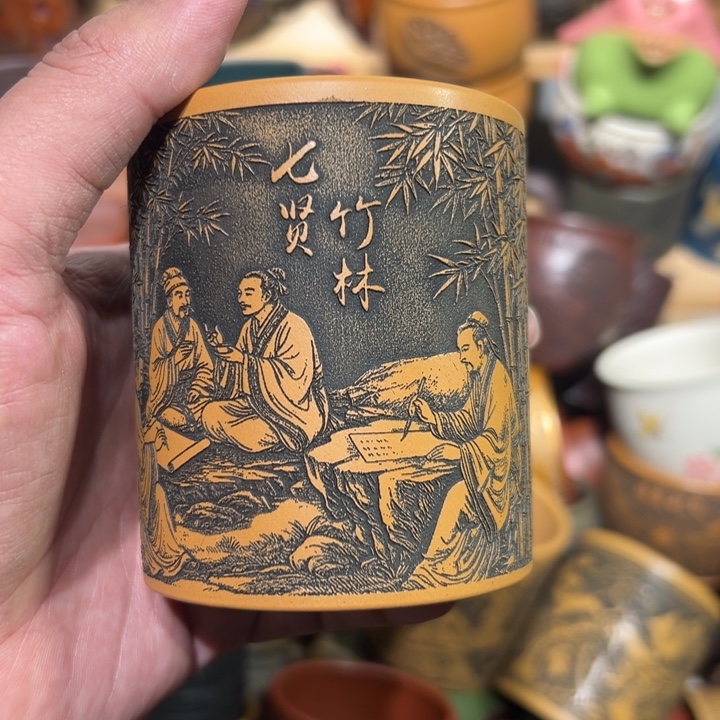 茶杯紫砂宜兴紫砂主人杯