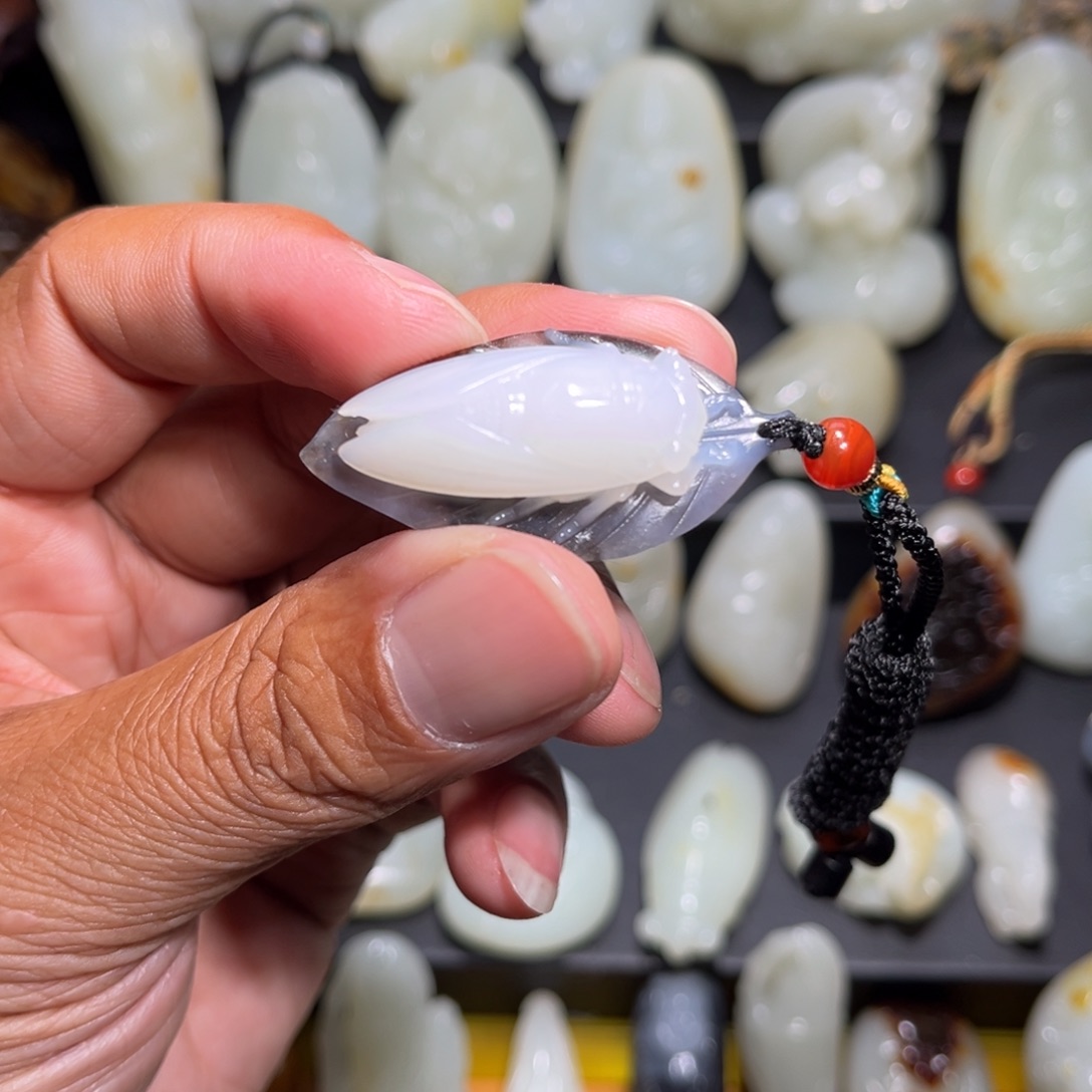 和田玉颈饰未镶嵌1****9