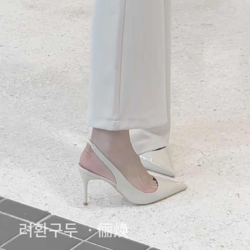 【俪焕】后空2.0新版浅口高跟鞋韩国The laurent 周子然同款百搭女
