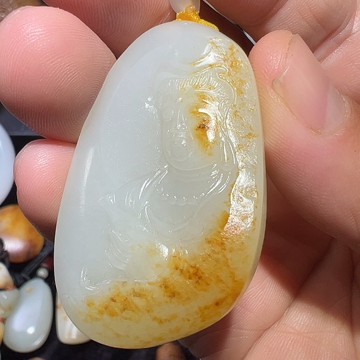 吊坠(不含链)未镶嵌和田玉