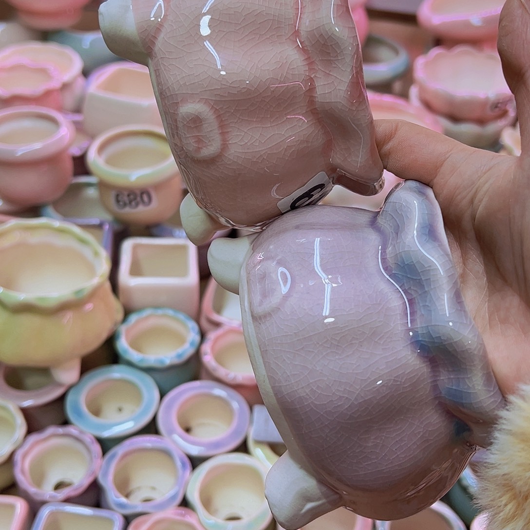 陶瓷花盆当场凑满12包邮