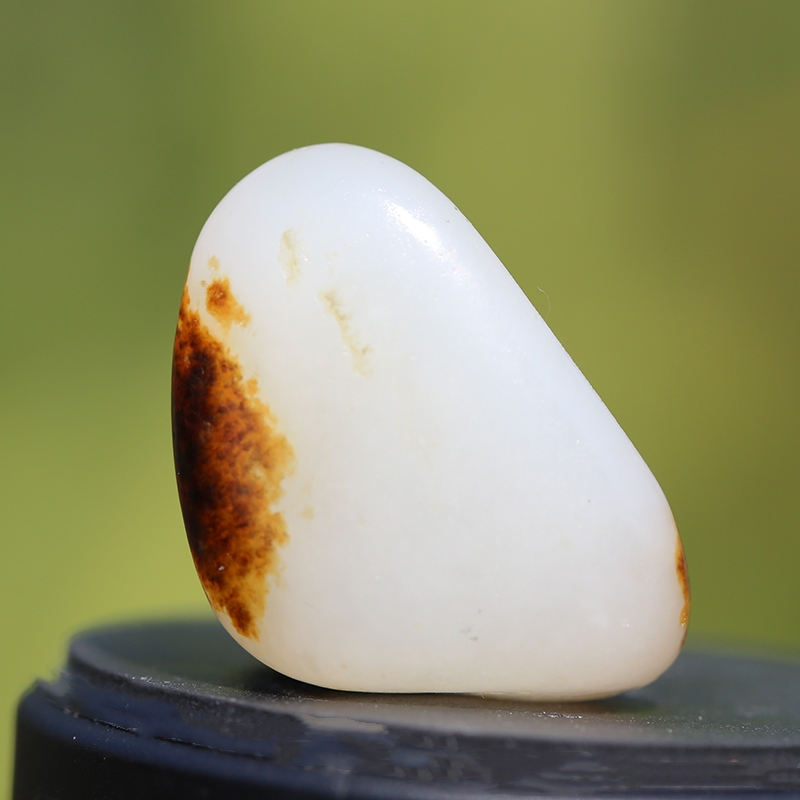 新疆和田玉一级白油性好高密度天然器型无修整男女款挂件6.1克