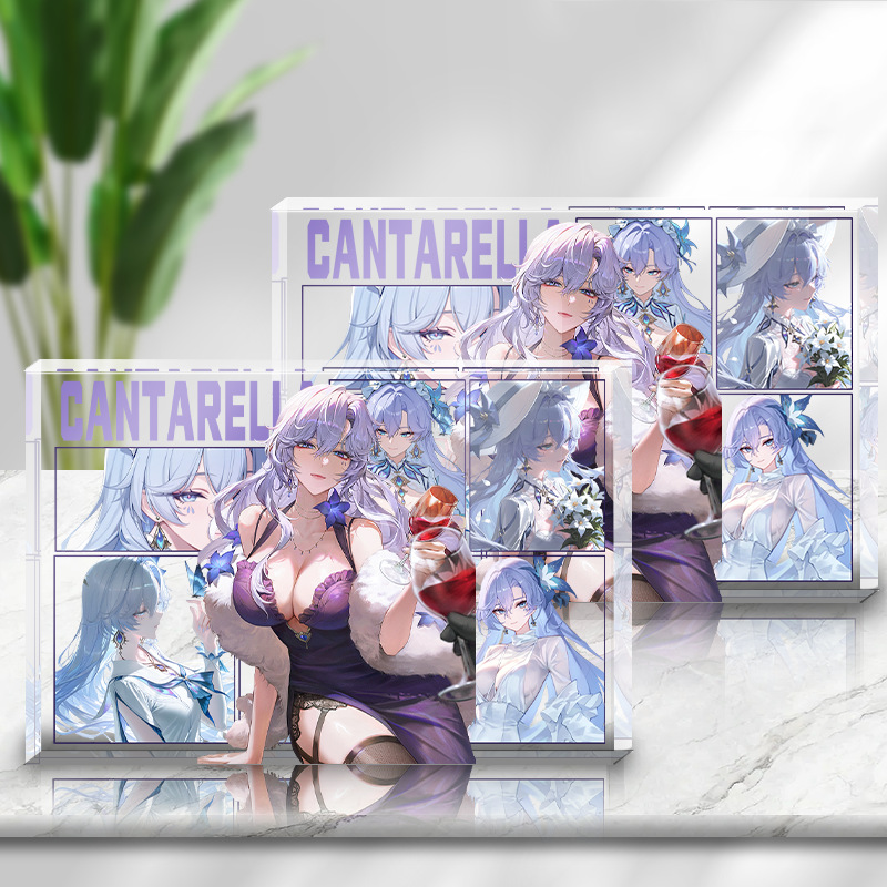 鸣潮坎特蕾拉游戏周边卡砖高透亚克力水晶相框摆件二次元礼物学生