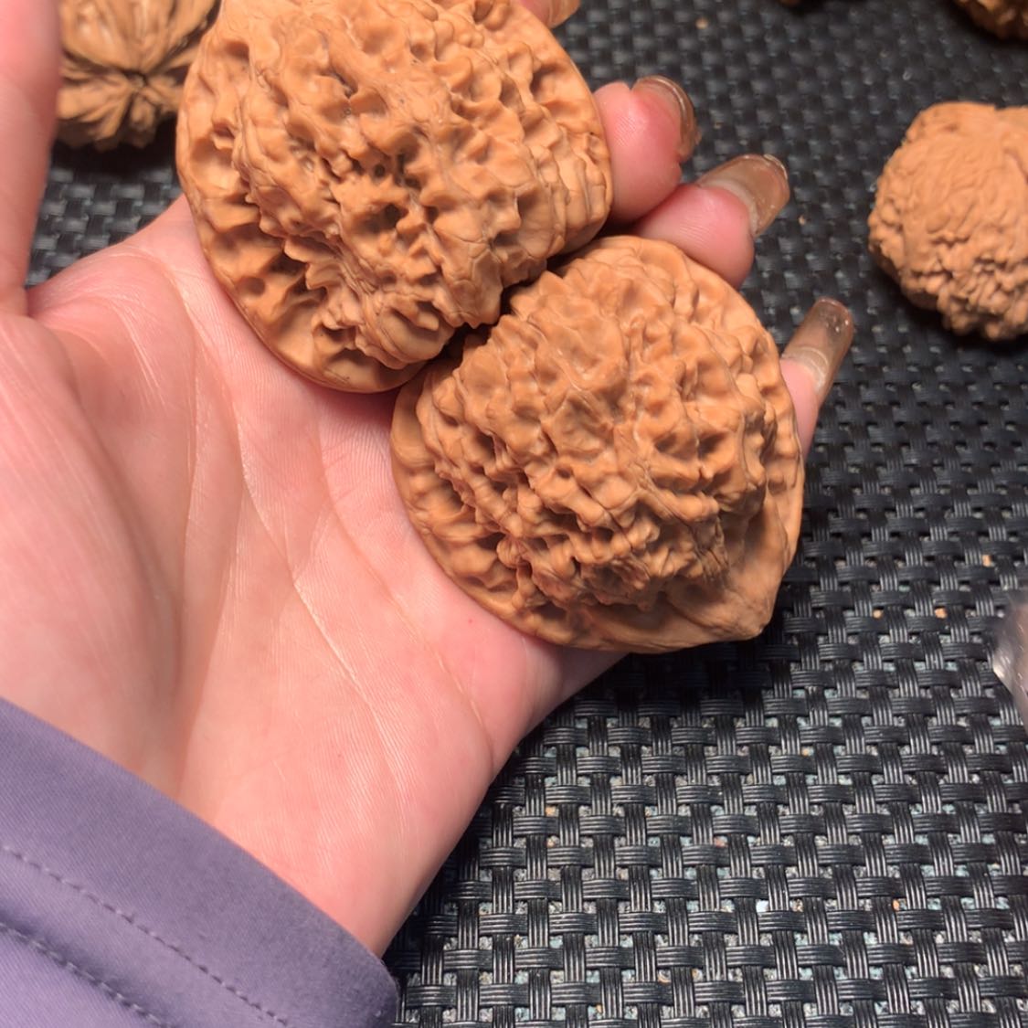 【闪购商品】文玩核桃吊坠官帽