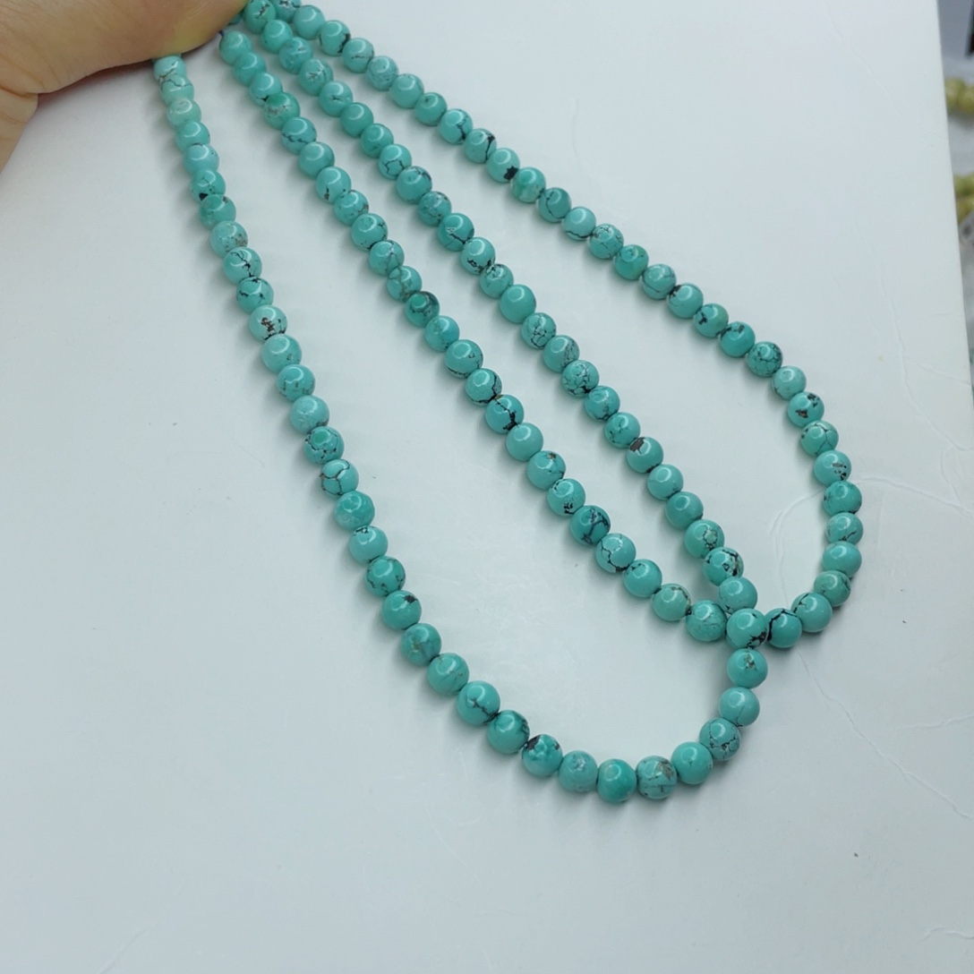 绿松石颈饰未镶嵌熊**熊