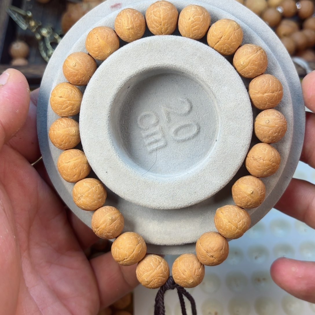 凤眼菩提吊坠小12手串