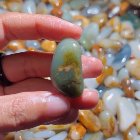 和田玉（糖玉）手链未镶嵌18