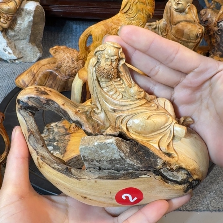 崖柏摆件手把件等