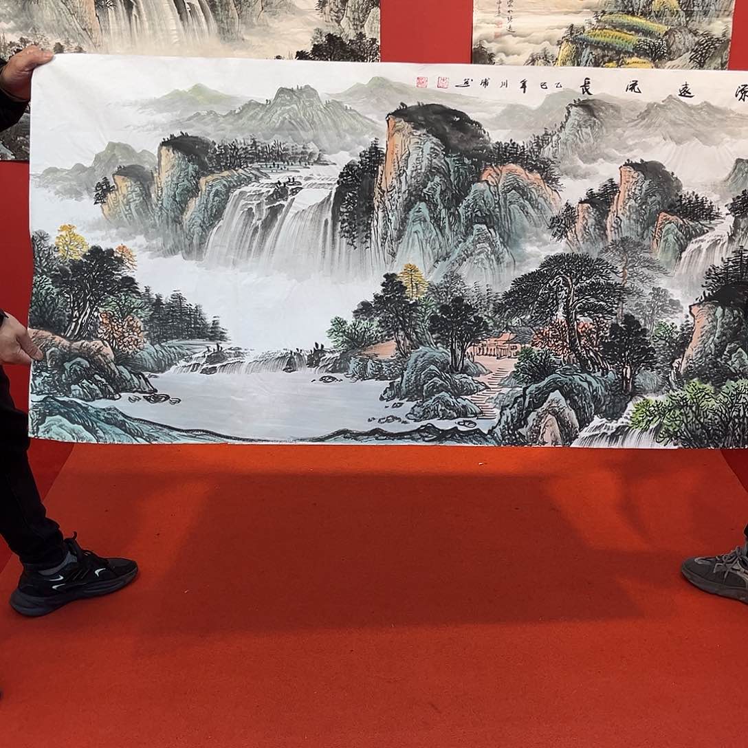 国画手绘国画作品