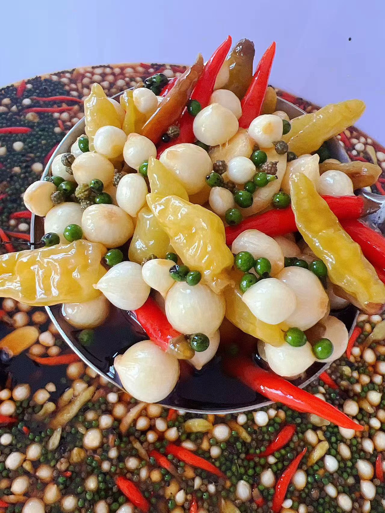 正宗云南镇雄风味木姜子泡小蒜