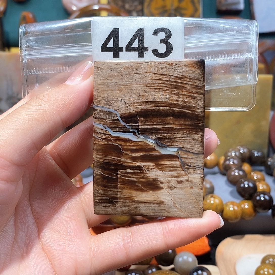 硅化玉天然北票硅化玉牌子未镶嵌天然北票硅化玉牌子