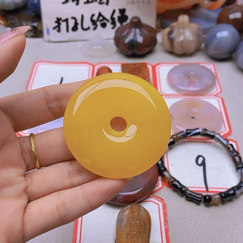 【闪购商品】未镶嵌玛瑙/玉髓珠宝半成品醉*尘
