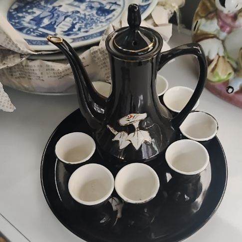 瓷片磁州窑五厂，七厂摆件，瓷片！