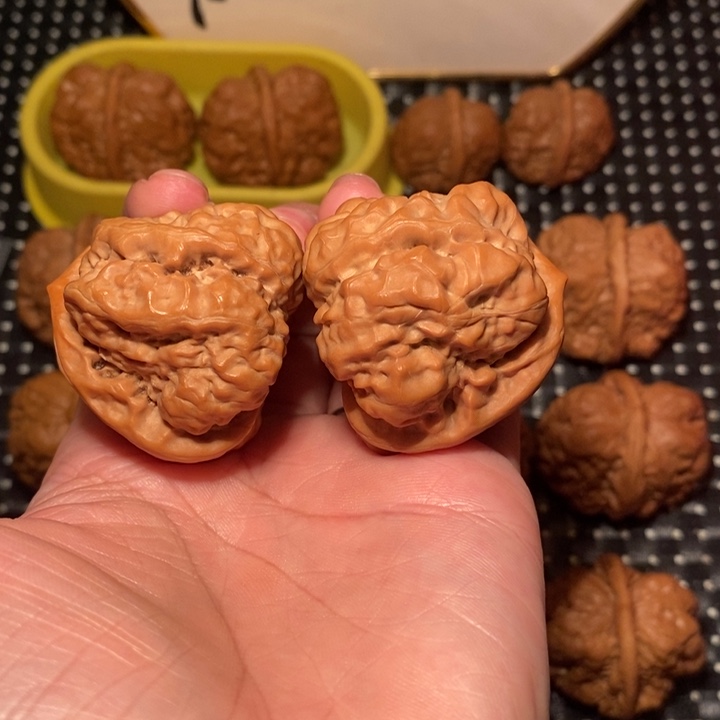 【***】把件文玩核桃蛙王