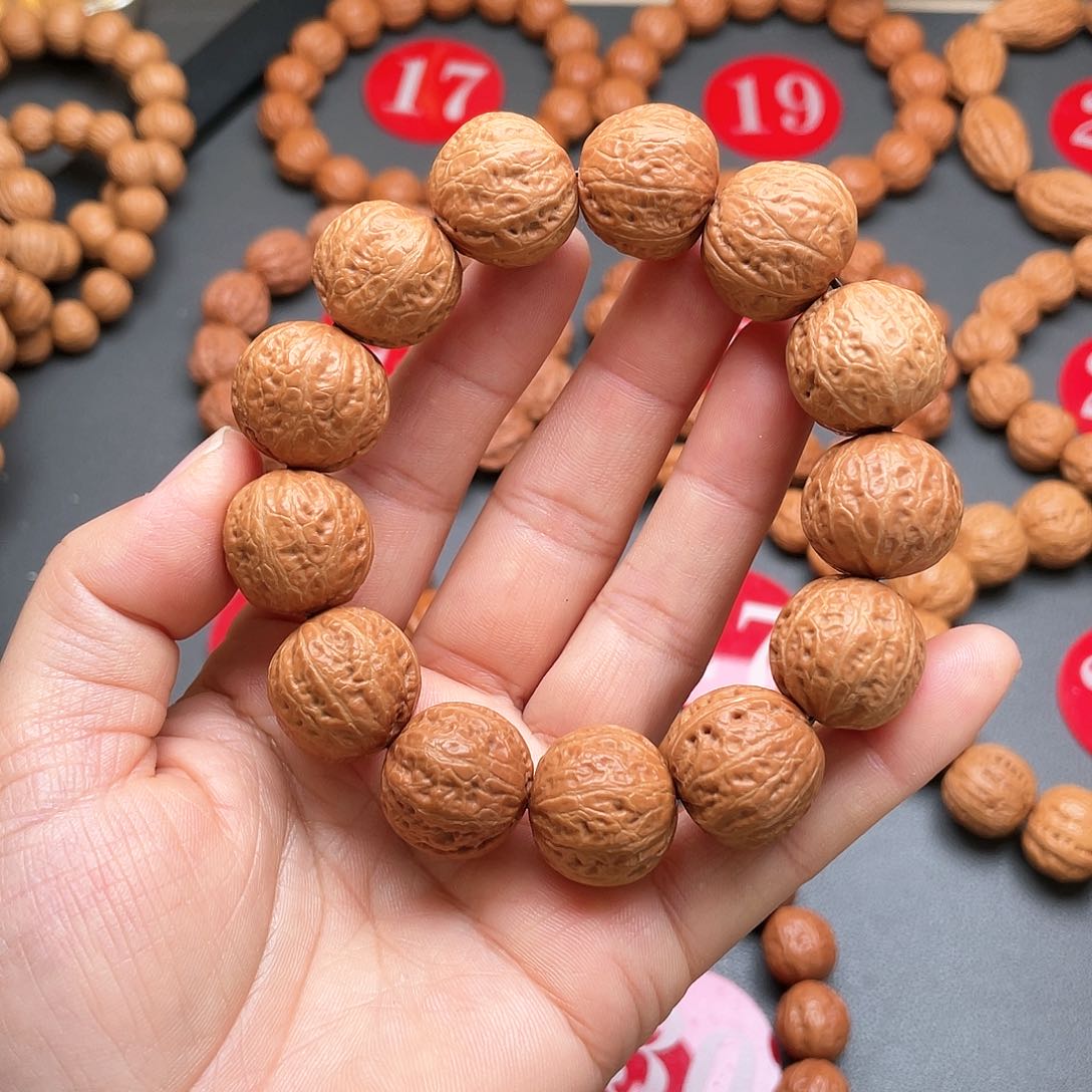 文玩核桃手串核桃元宝20