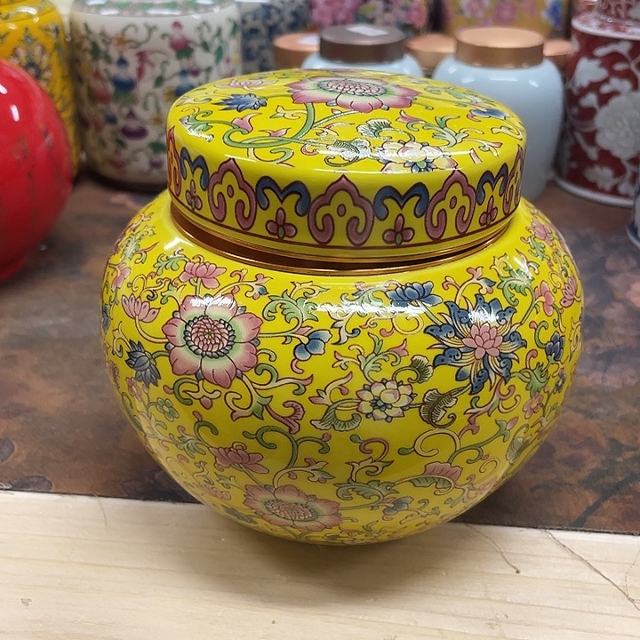 陶瓷罐茶叶罐密封罐储物罐