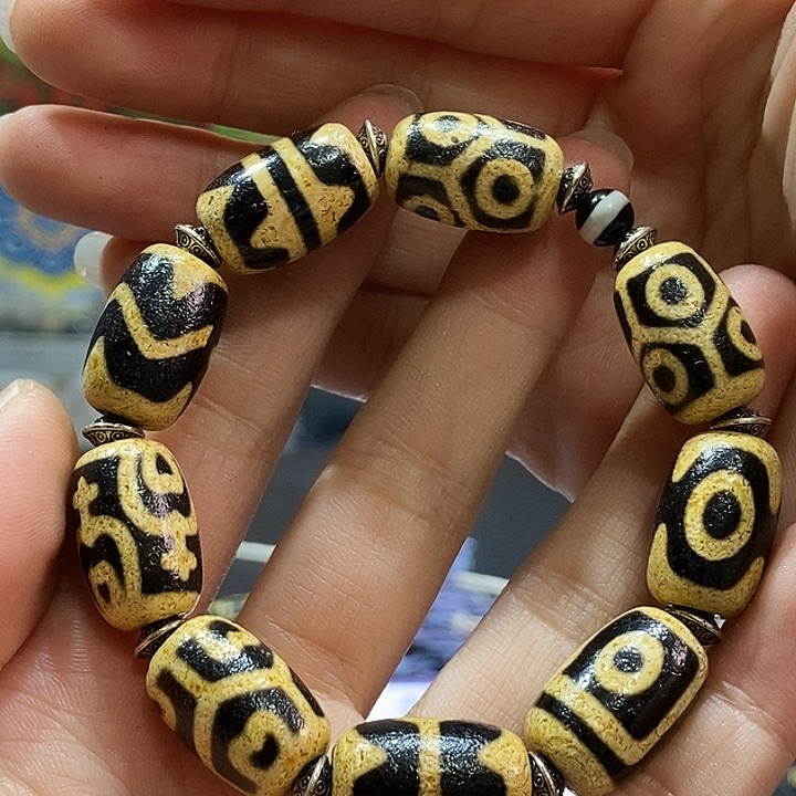 玛瑙/玉髓手串合金259