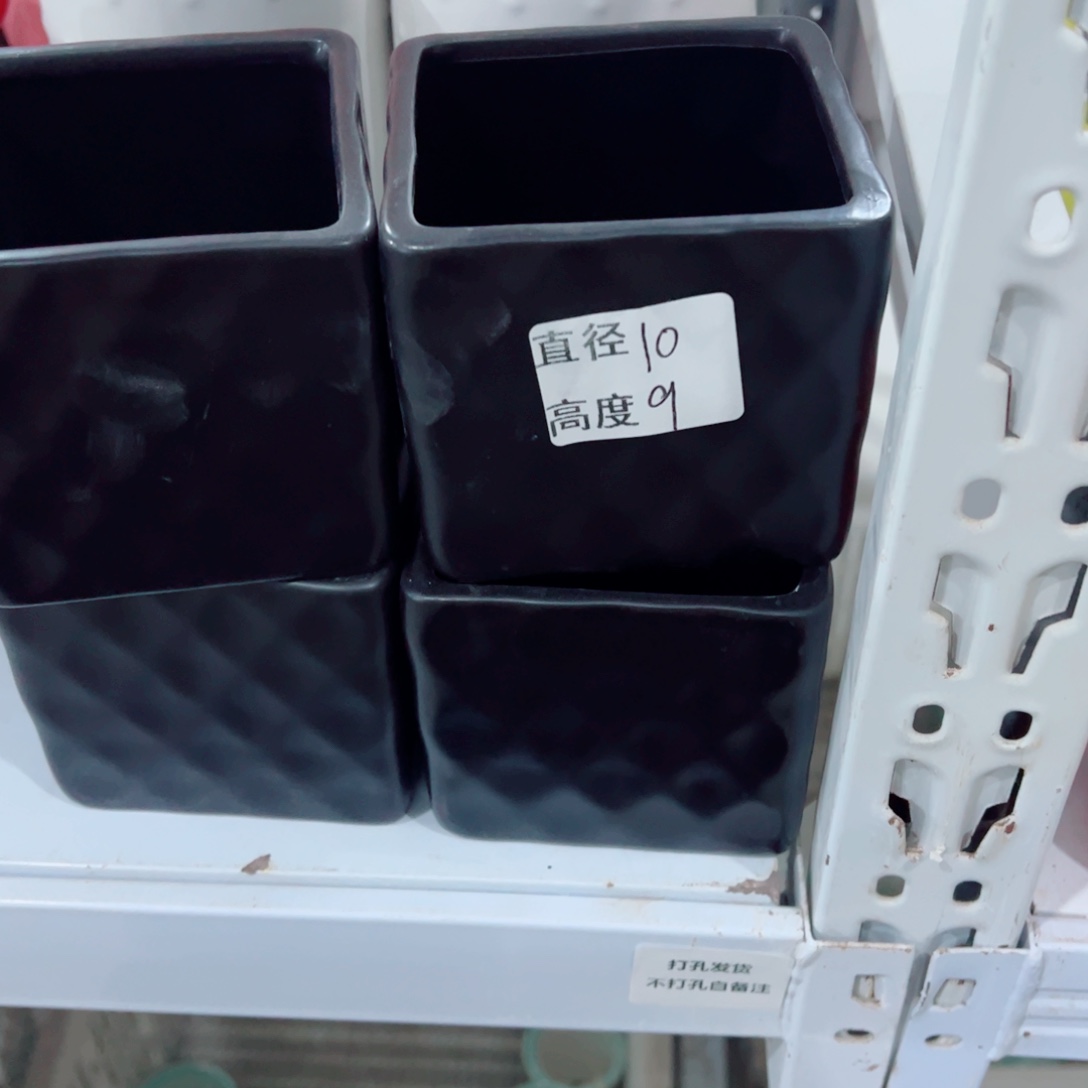 有孔，陶瓷花盆满10米包邮发货