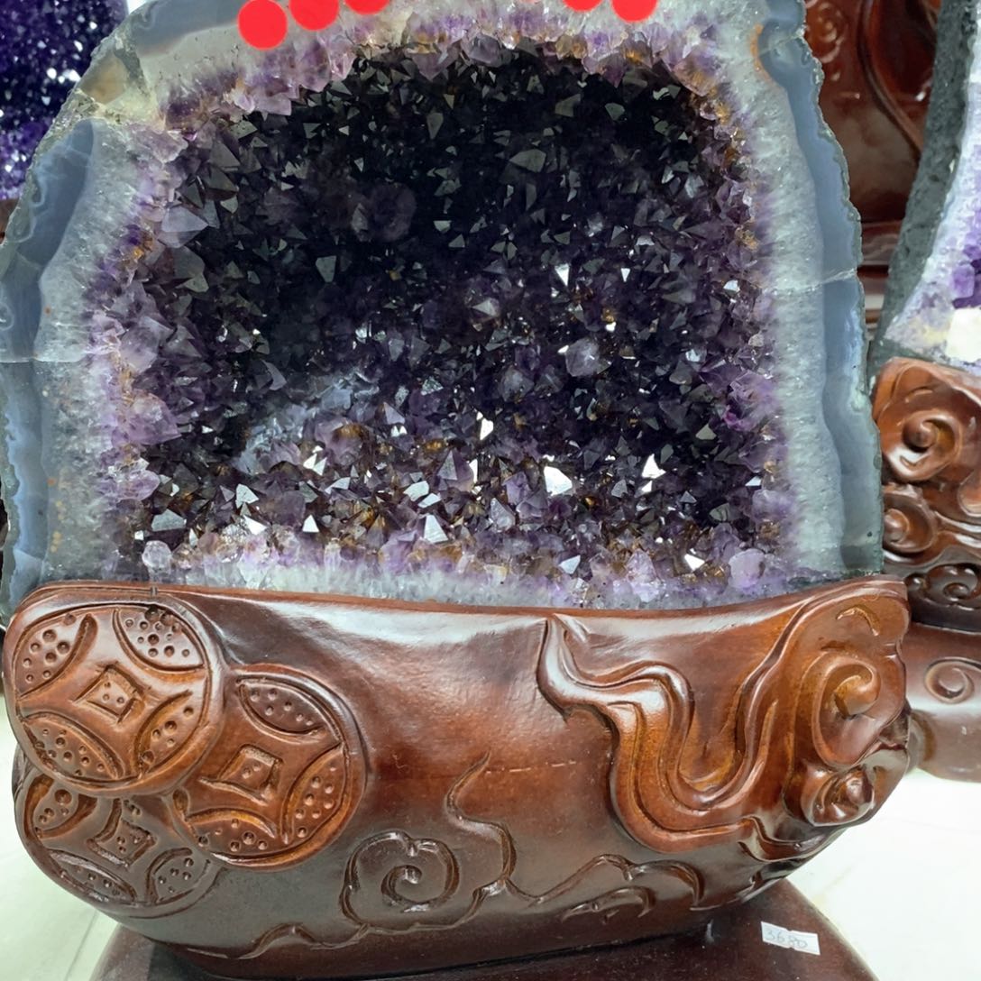 未镶嵌紫晶大型摆件（非配饰）