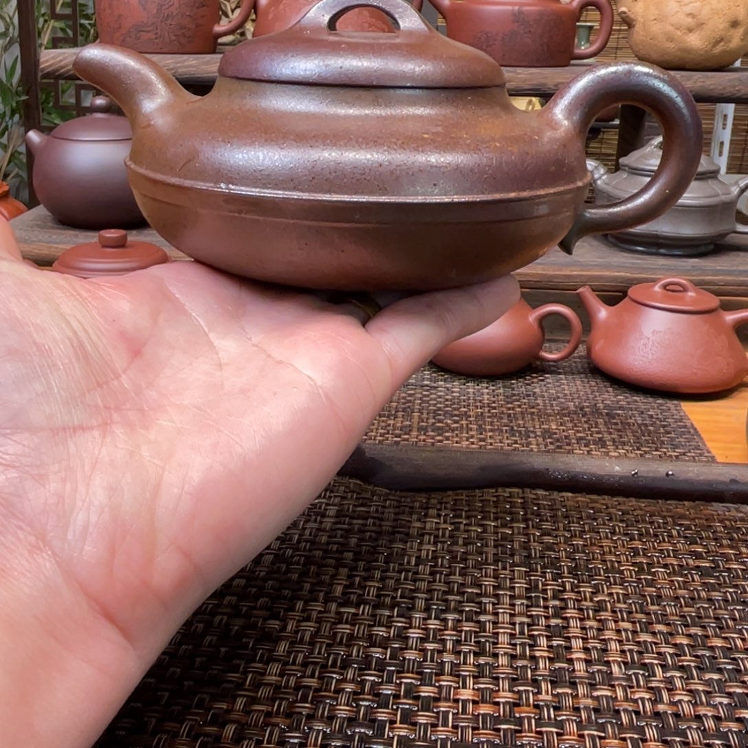 用***5茶壶紫砂宜兴原矿紫砂手工制350