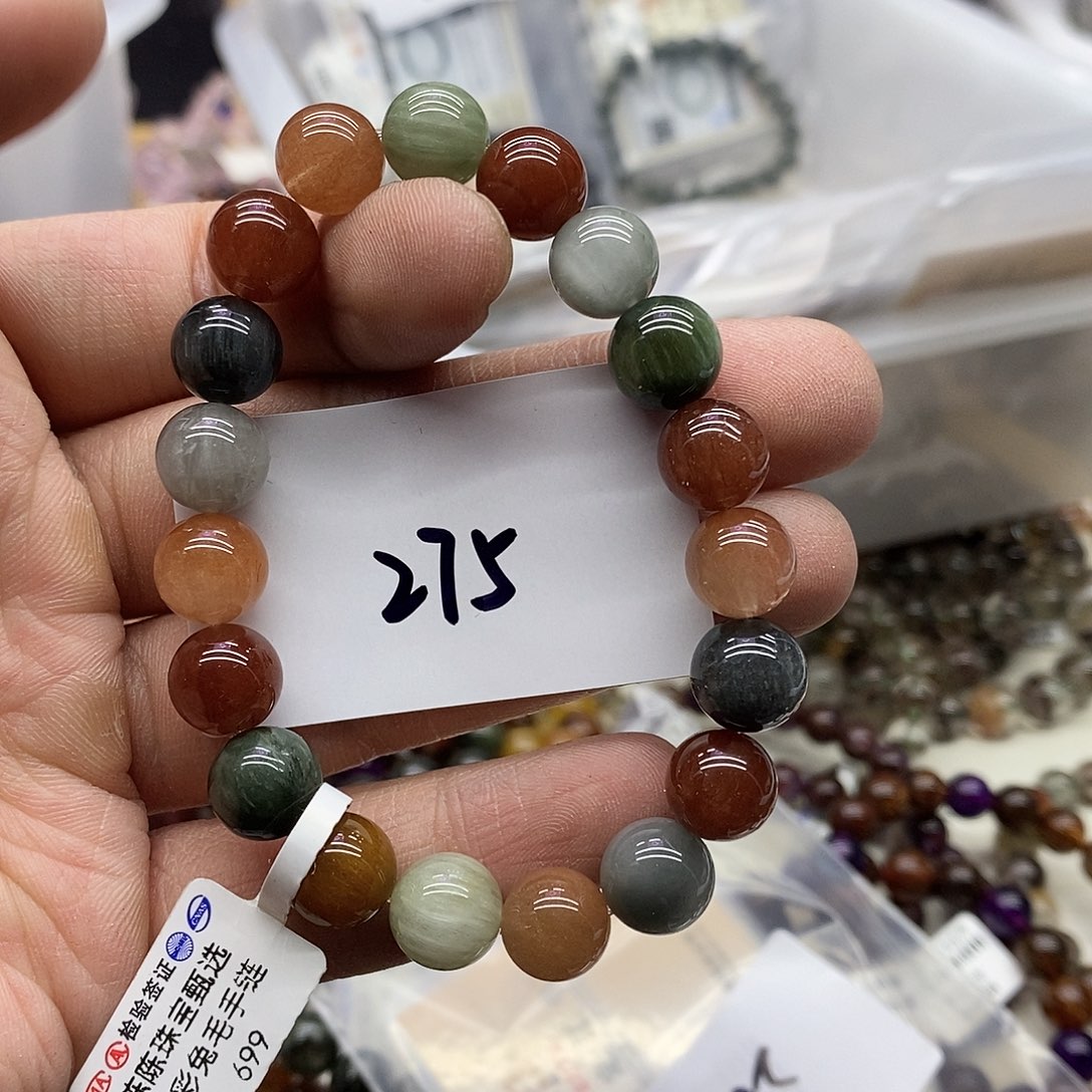 水晶手链未镶嵌天然