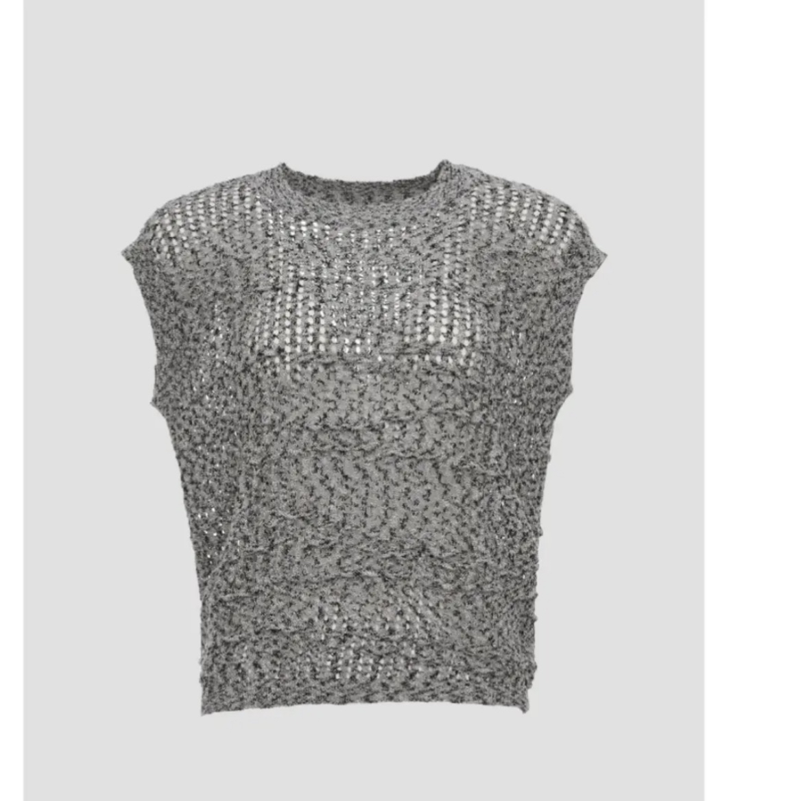 GEJIN/歌锦2025夏季新款时尚休闲镂空圆领针织短袖9222560250