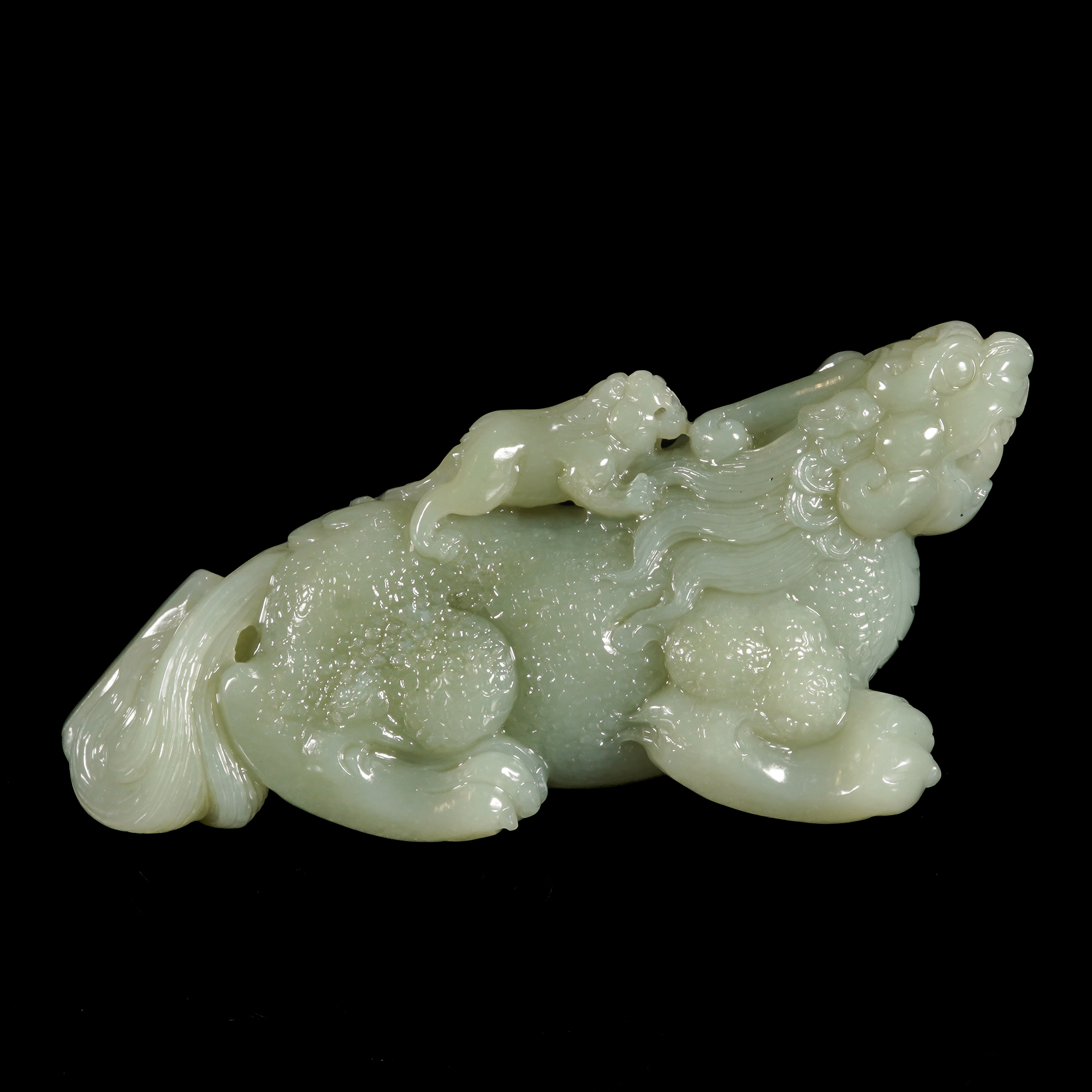 LOT.026和田玉携子上朝/X3620