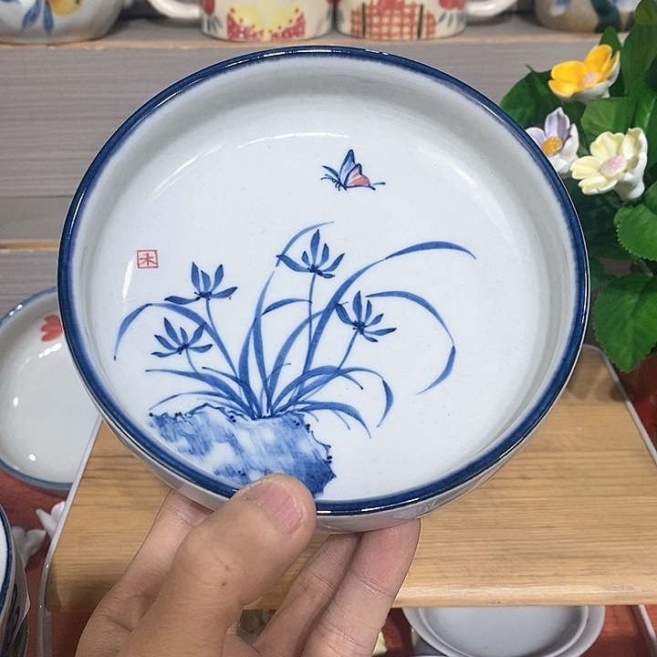 禾泥陶器手工手绘