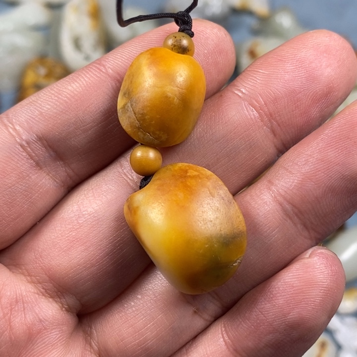 和田玉吊坠(不含链)未镶嵌