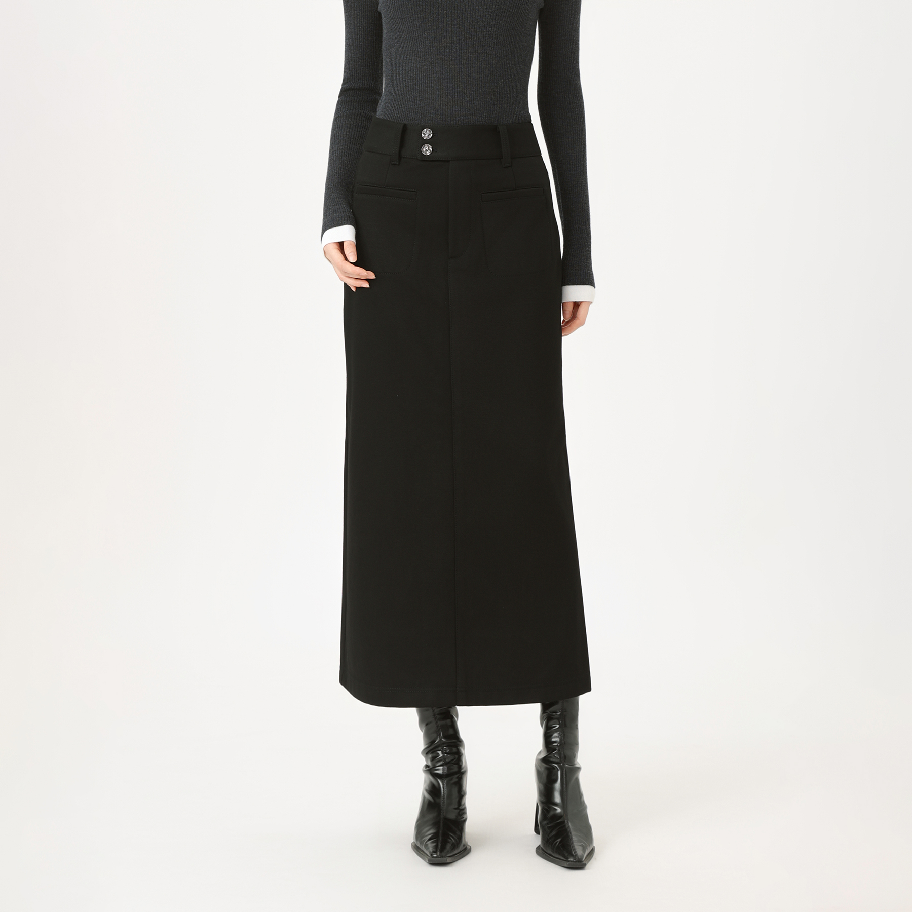 商场同款{专柜}2025秋冬通勤新款气质半身裙简约百搭女装1200369